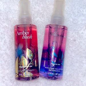 Mini set of Amber Blush and Secret wonderland (3 oz each)